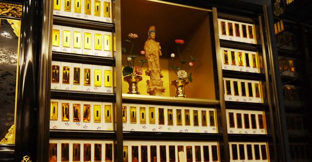 ペット用納骨棚