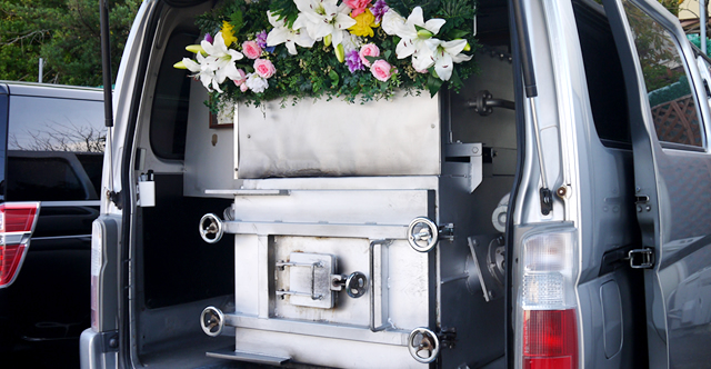 ペットの火葬風景