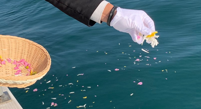 ペットの海洋散骨